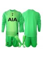 Billige Tottenham Hotspur Keeper Hjemmedraktsett Barn 2025-26 Langermet (+ Korte bukser)